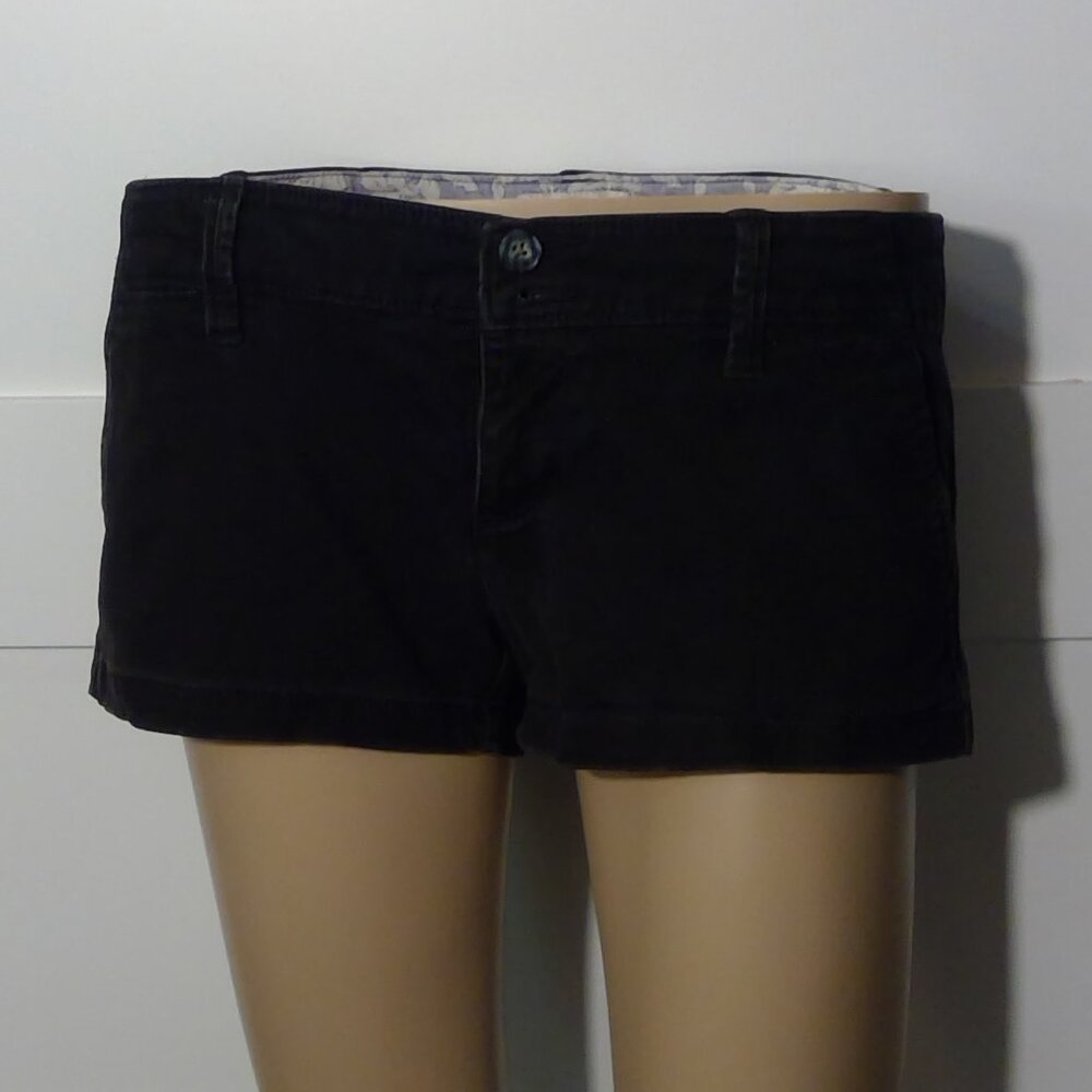 American Eagle Outfitters Women's Black Jean Shorts (Size 2)